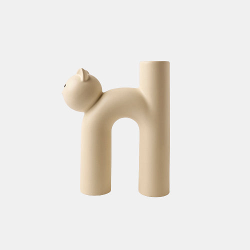 Cat Vase