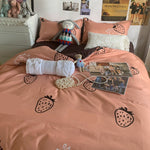 Strawberry Bed Sheets
