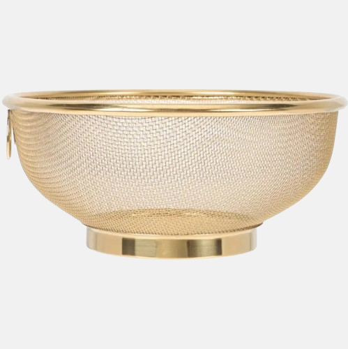 Gold Mesh Colander