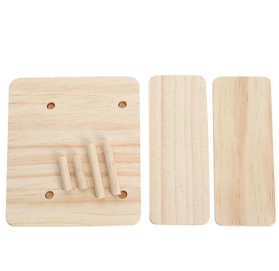 Wooden Sunglasses Holder Stand
