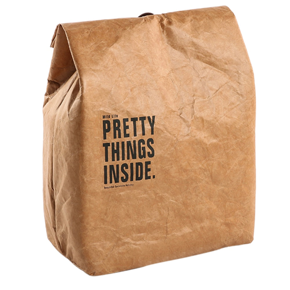 Reusable Brown Paper Bag