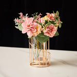 Golden Candle Holder