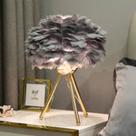 Goose Feather Lamp