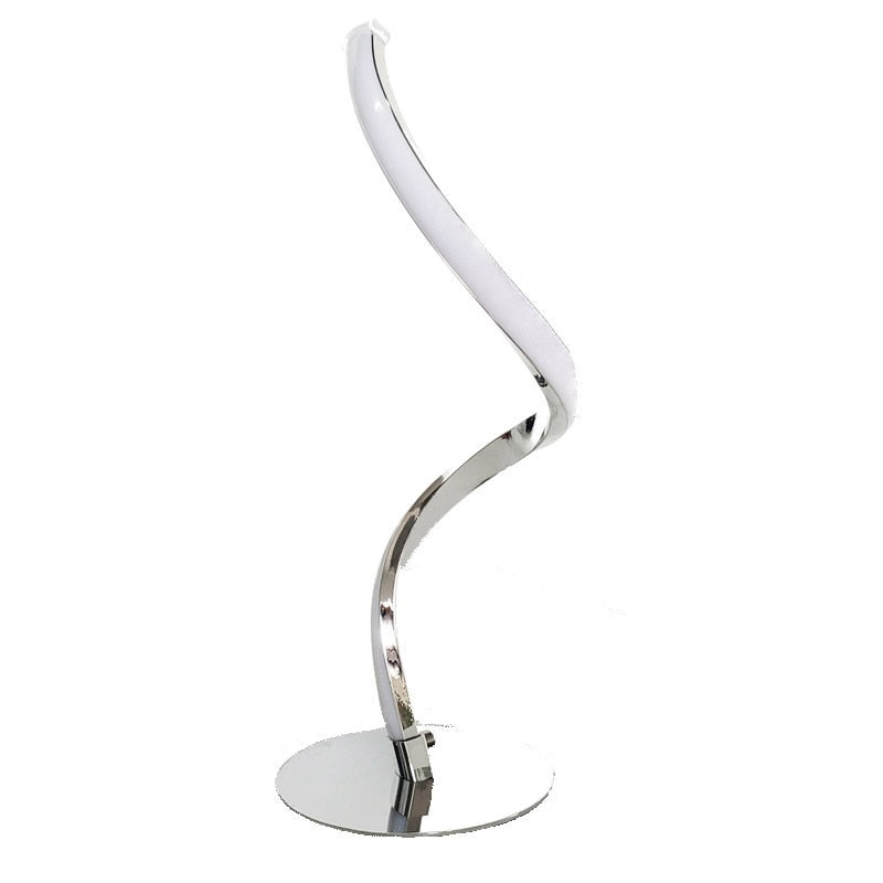 LED Spiral Table Lamp