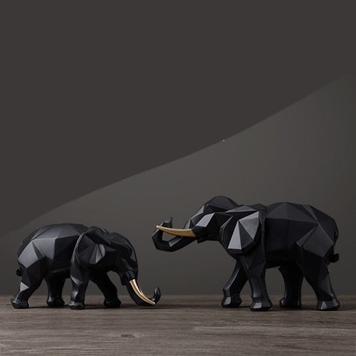 Elephant Couple (set of 2)