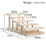Wooden Sunglasses Holder Stand