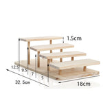 Wooden Sunglasses Holder Stand