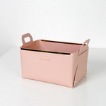 PU Leather Storage Box