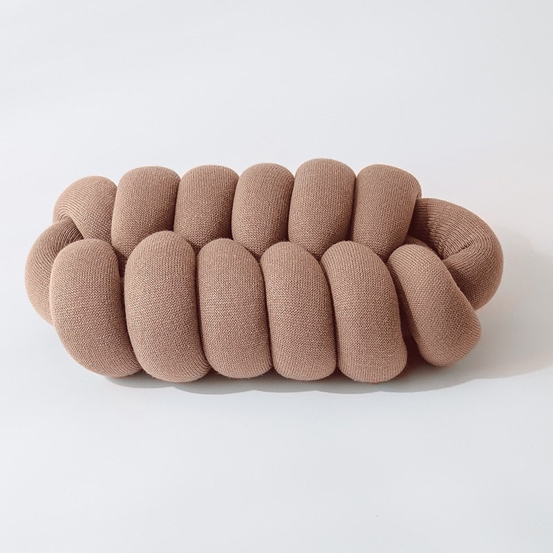 Seamless Tube Braid Decorative Cushion