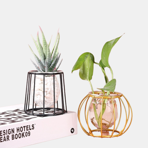 Iron Line Flower Vase