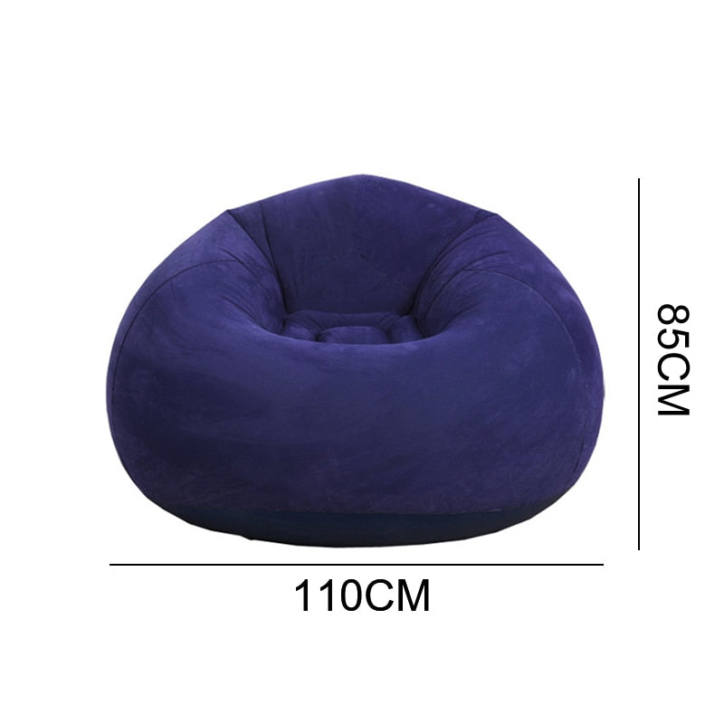 Spherical Flocking Inflatable Chair
