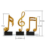 Musical Note Statuette