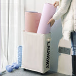 Laundry Basket with Wheels