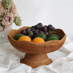 Handwoven Rattan Basket Set