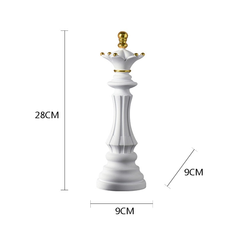 Retro International Chess Figurine