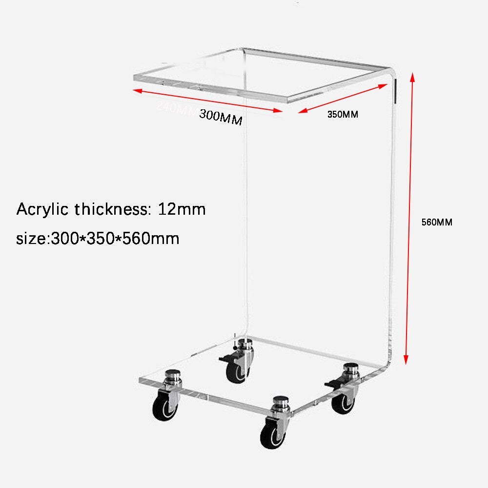 Overbed Table With Wheels