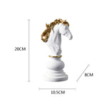 Retro International Chess Figurine