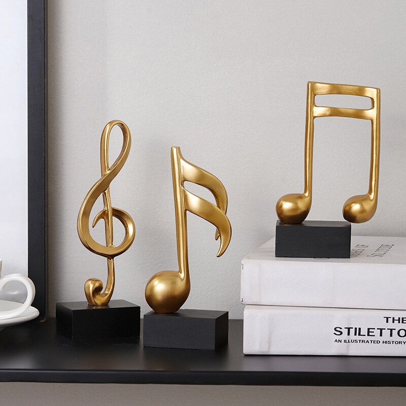 Musical Note Statuette