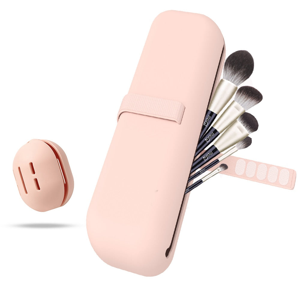 Silicone Travel Makeup Brush Holder