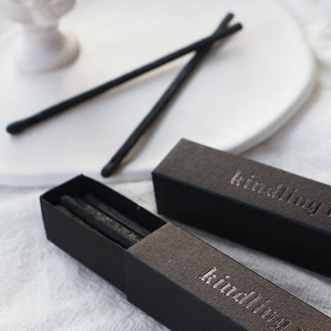Black Wooden Matchsticks