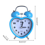 Heart Shape Bell Alarm Clock