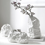 Irregular Stone Rockery Ceramic Vase