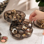 Swan Elegance: 3-Layer Luxury Jewelry Organizer Box