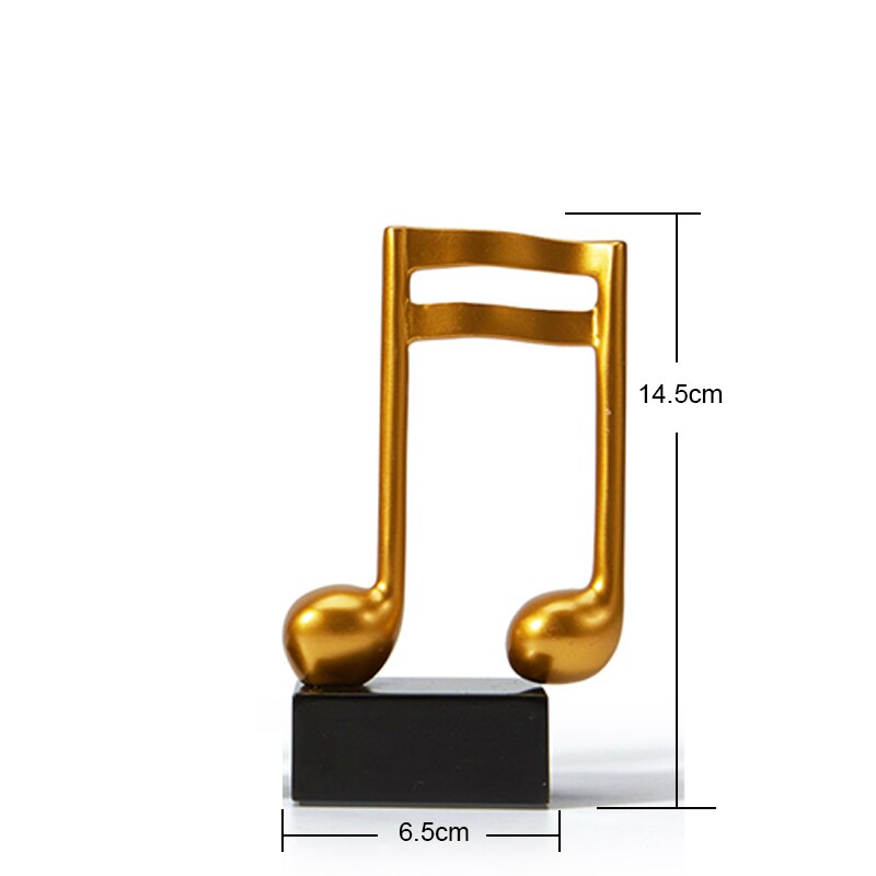 Musical Note Statuette
