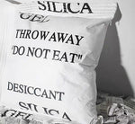 SILICA GEL Throw Pillow