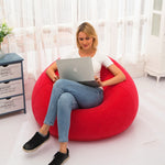 Spherical Flocking Inflatable Chair