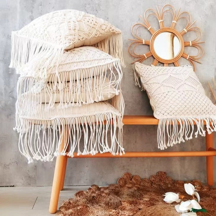 Macrame Pillow Cover