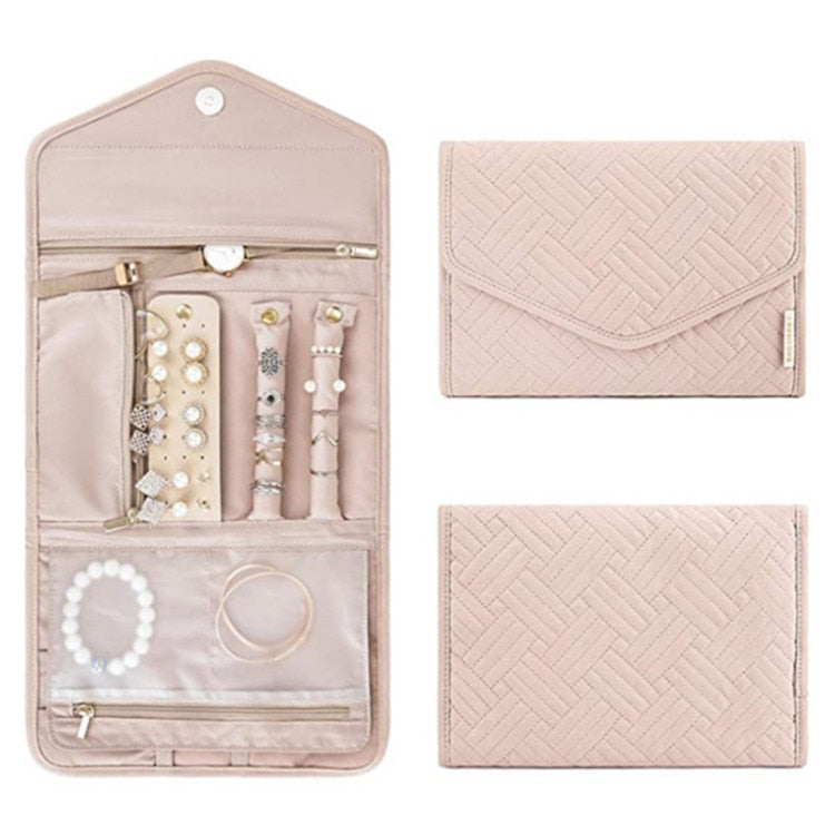 Roll Foldable Jewelry Case