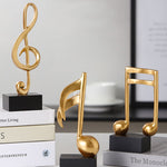 Musical Note Statuette