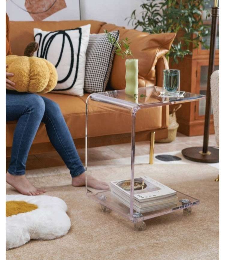 Overbed Table With Wheels