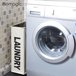 Laundry Basket with Wheels