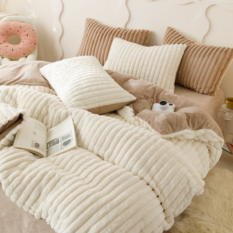 Plush Bedding Set