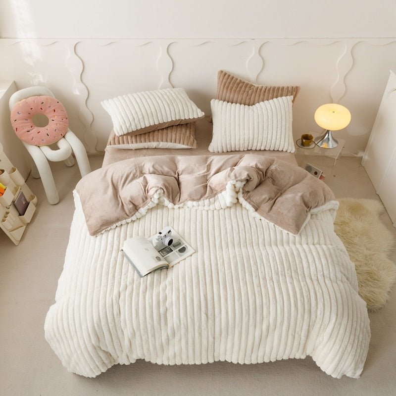 Plush Bedding Set