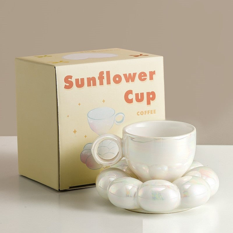 Cup & Cloud Plate Set