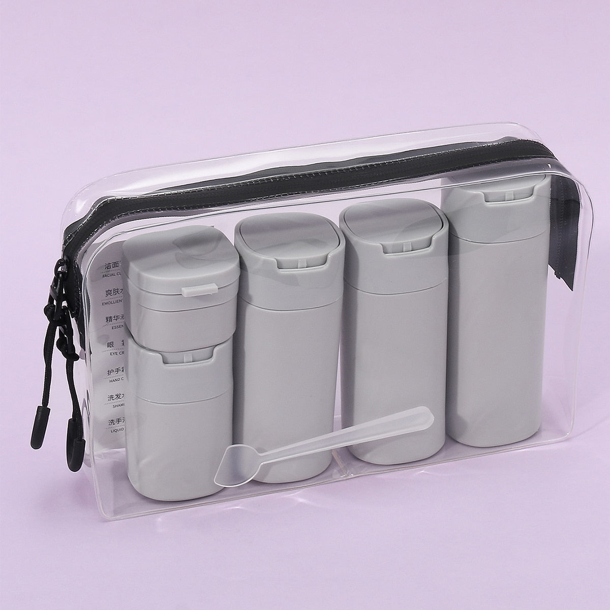 Travel Dispenser Bottles Set of 5