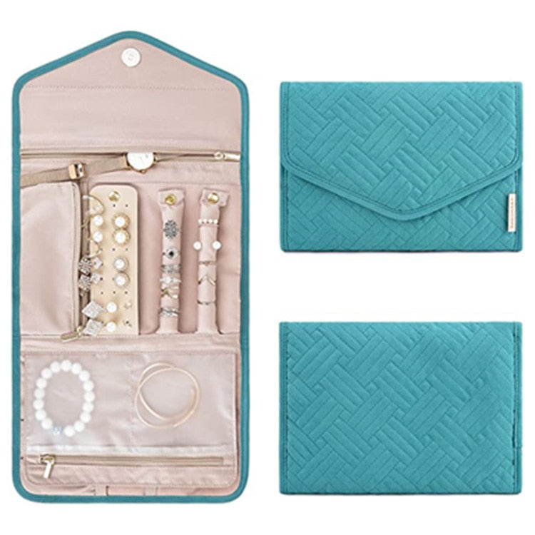 Roll Foldable Jewelry Case