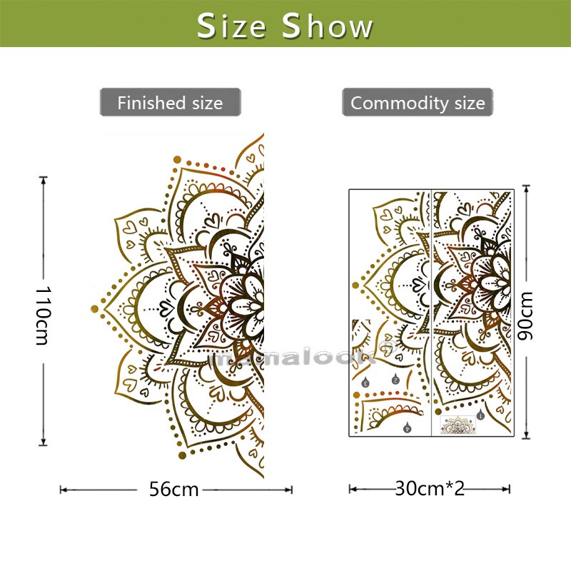 Mandala Pattern Wall Sticker