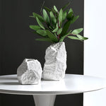Irregular Stone Rockery Ceramic Vase