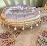 Round Satin Cushion