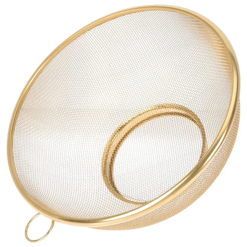 Gold Mesh Colander