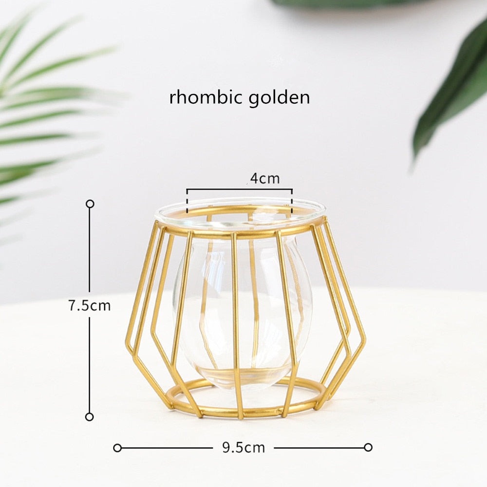 Iron Line Flower Vase