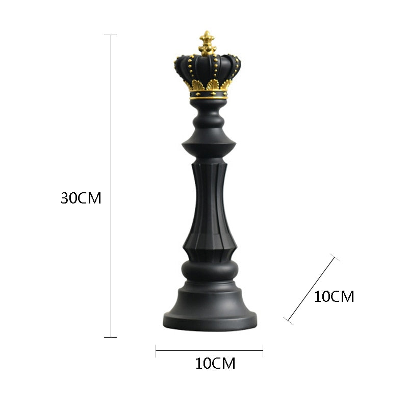 Retro International Chess Figurine