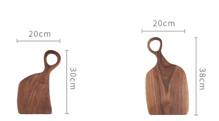 Black Walnut Wood Cutting Board (set of 2)