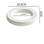 Hollow Circle Ceramic Plate