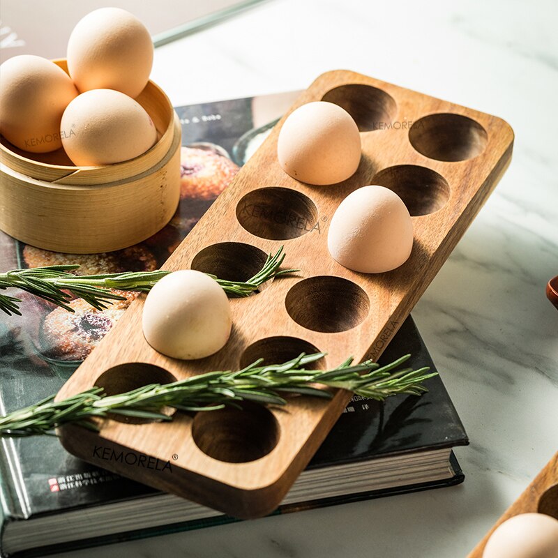 Wooden Egg Storage Tray