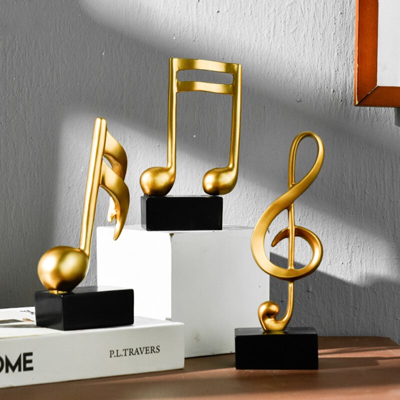 Musical Note Statuette